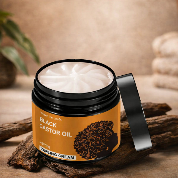 Crème Boucles à l'Huile de Ricin Noire - Définition Parfaite