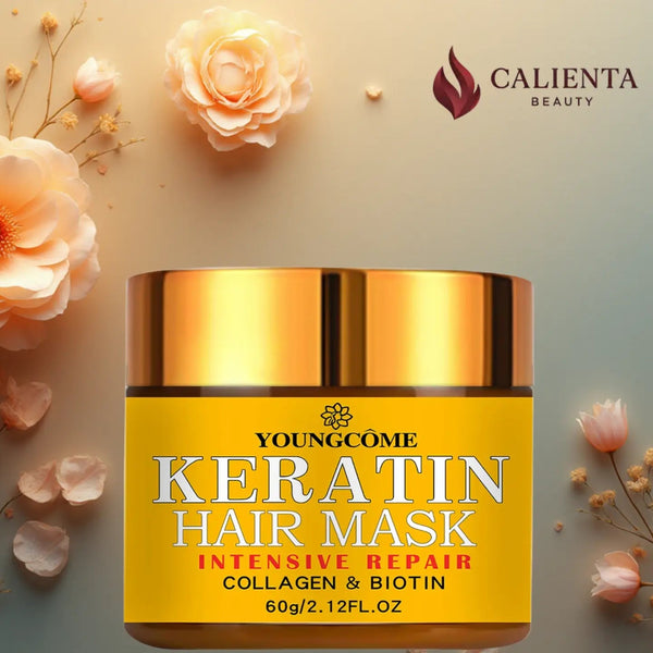 Masque Capillaire Réparateur – Biotine, Collagène et Kératine