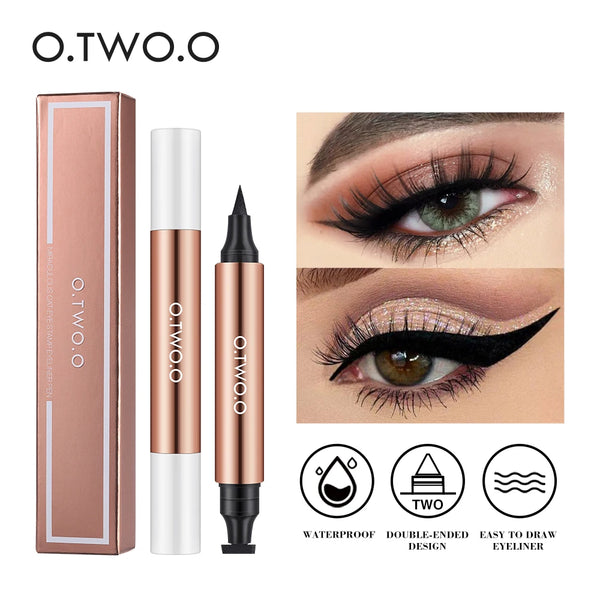 O.TWO.O Eyeliner Stamp noir Intense, Précision Parfaite