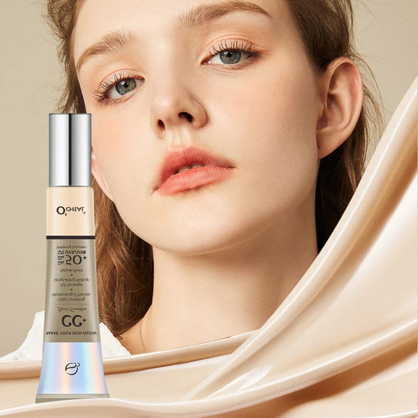 Crème CC O'Cheal 30 g – Fond de teint, correcteur, hydratant, écran solaire liquide SPF 50, waterproof - alt