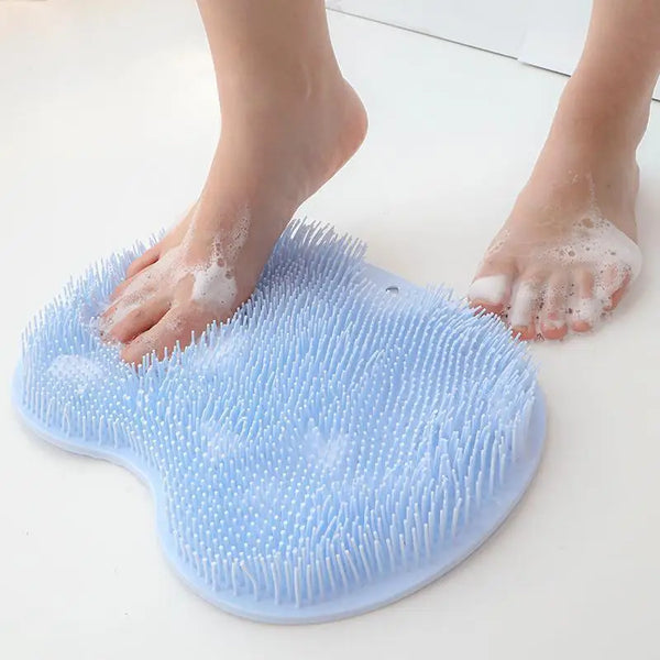 Brosse Exfoliante pour Pieds et Éponge pour Le Dos avec Ventouse Antidérapante - alt