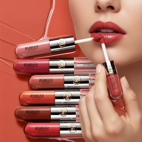 KIKO Duo Lip – Double Rouge à Lèvres & Gloss