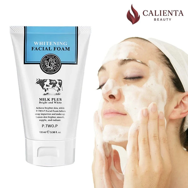 Mousse Nettoyante Visage Éclaircissante PTWOP