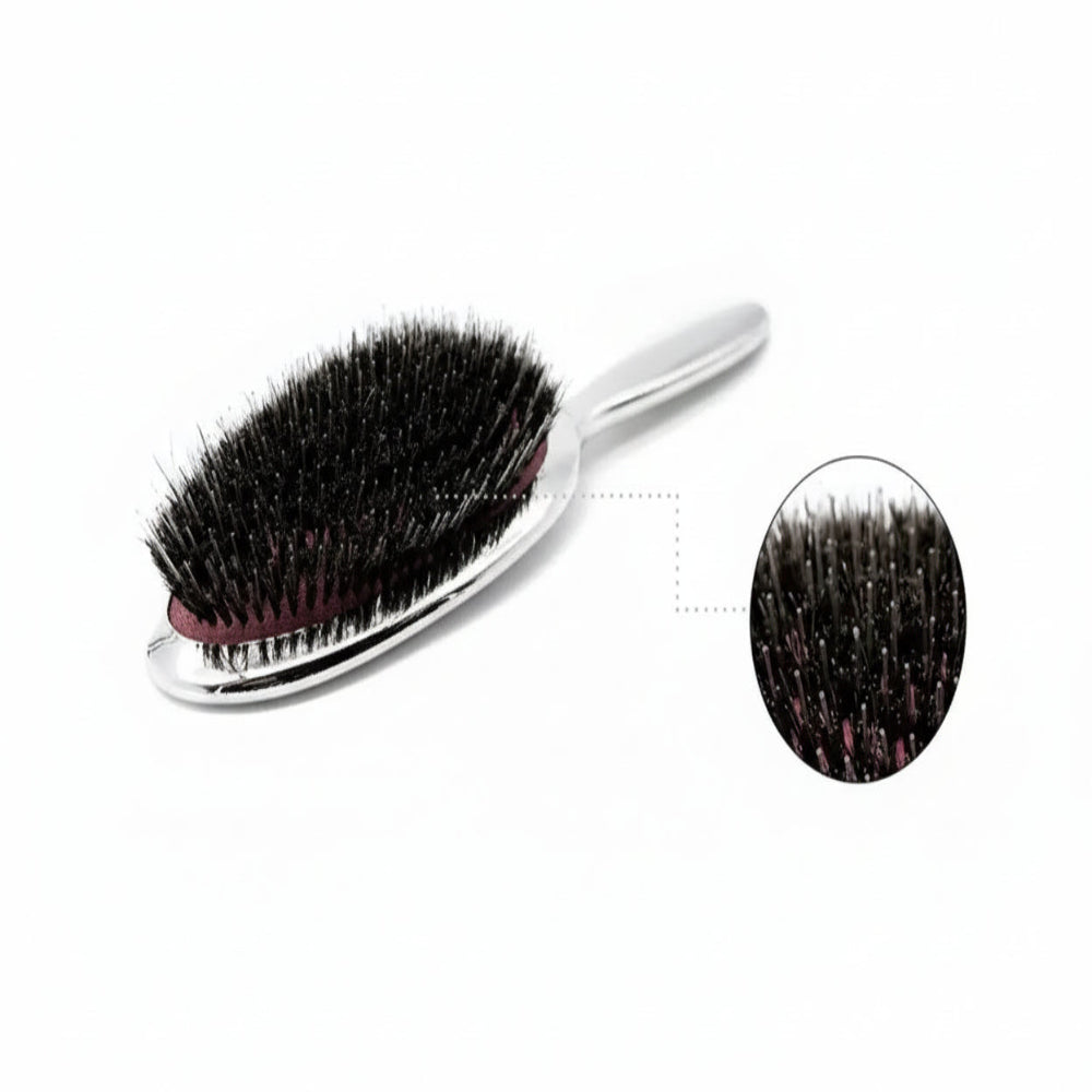 Brosse Paddle Luxe en Poils de Sanglier