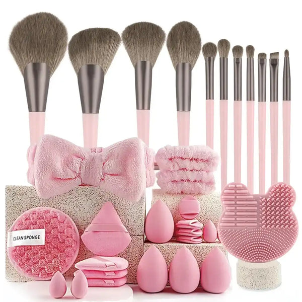 Set de Pinceaux de Maquillage Professionnel – 13 / 33 / 40 Pièces - alt