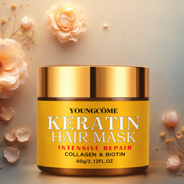 Masque Capillaire Réparateur – Biotine, Collagène et Kératine