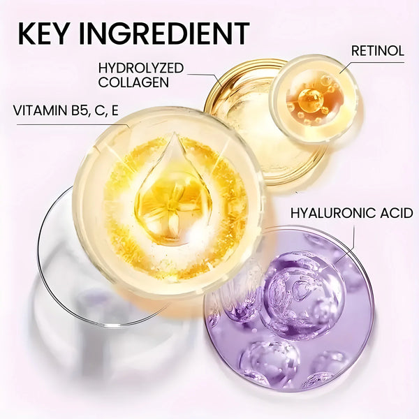 Crème faciale instantanée pour lifting et fermeté de la peau