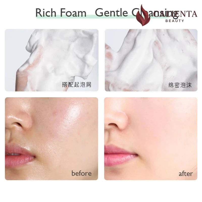 Mousse Nettoyante Visage Éclaircissante PTWOP