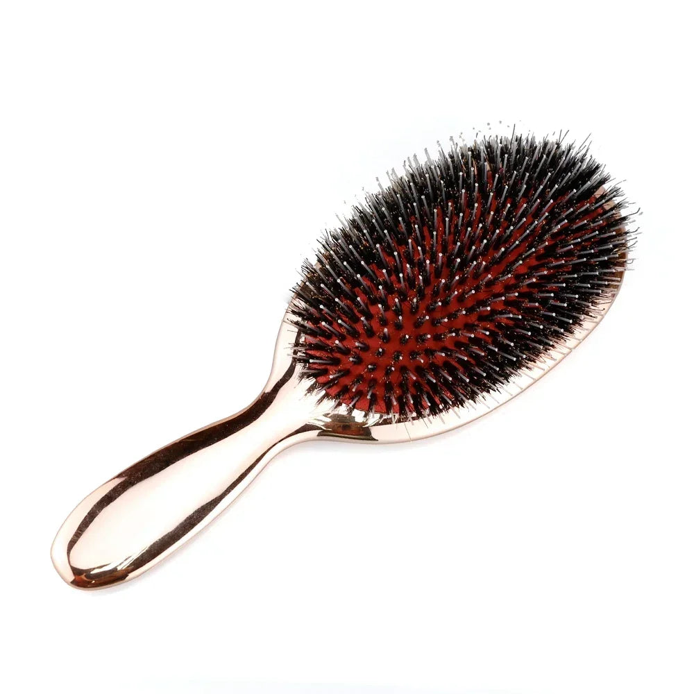 Brosse Paddle Luxe en Poils de Sanglier