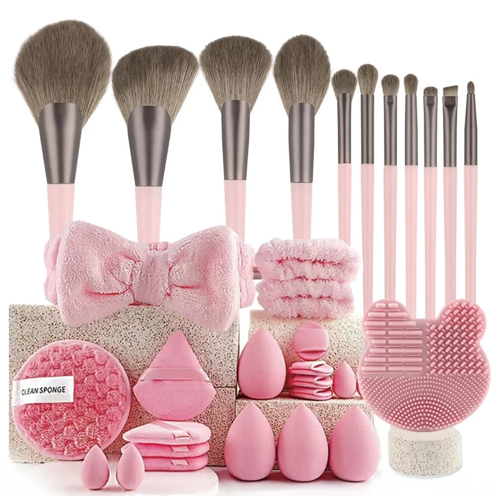 Set de Pinceaux de Maquillage Professionnel – 13 / 33 / 40 Pièces