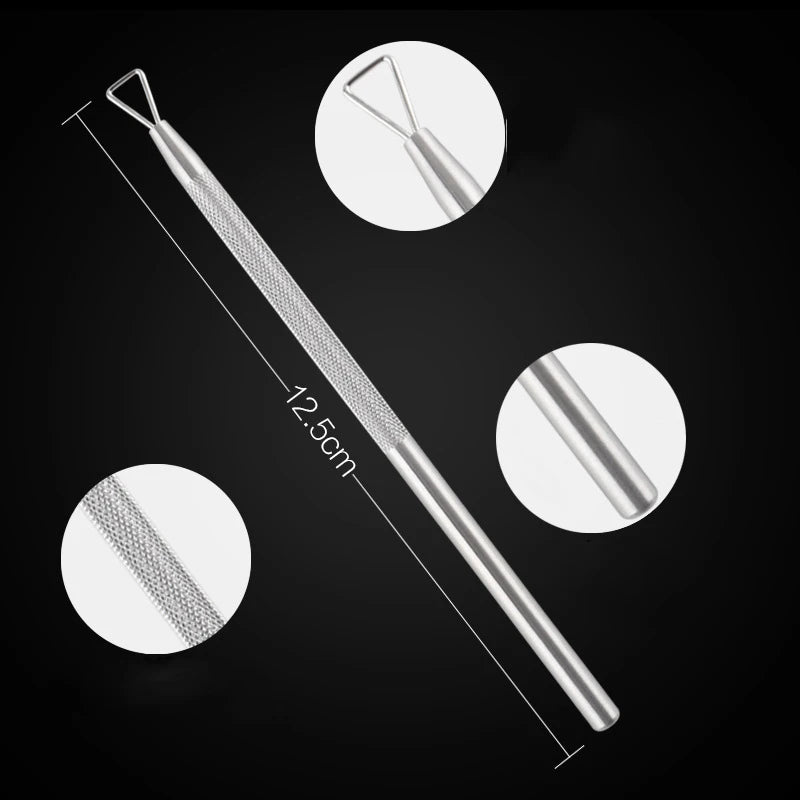 Racleur à Ongles en Acier Inoxydable