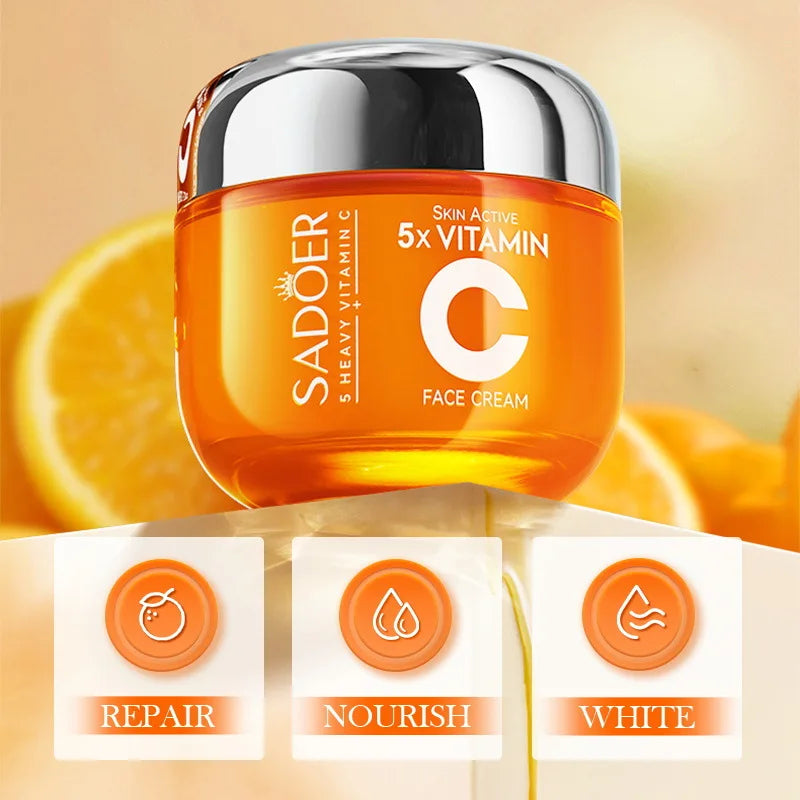 Crème Visage à la Vitamine C SADOER