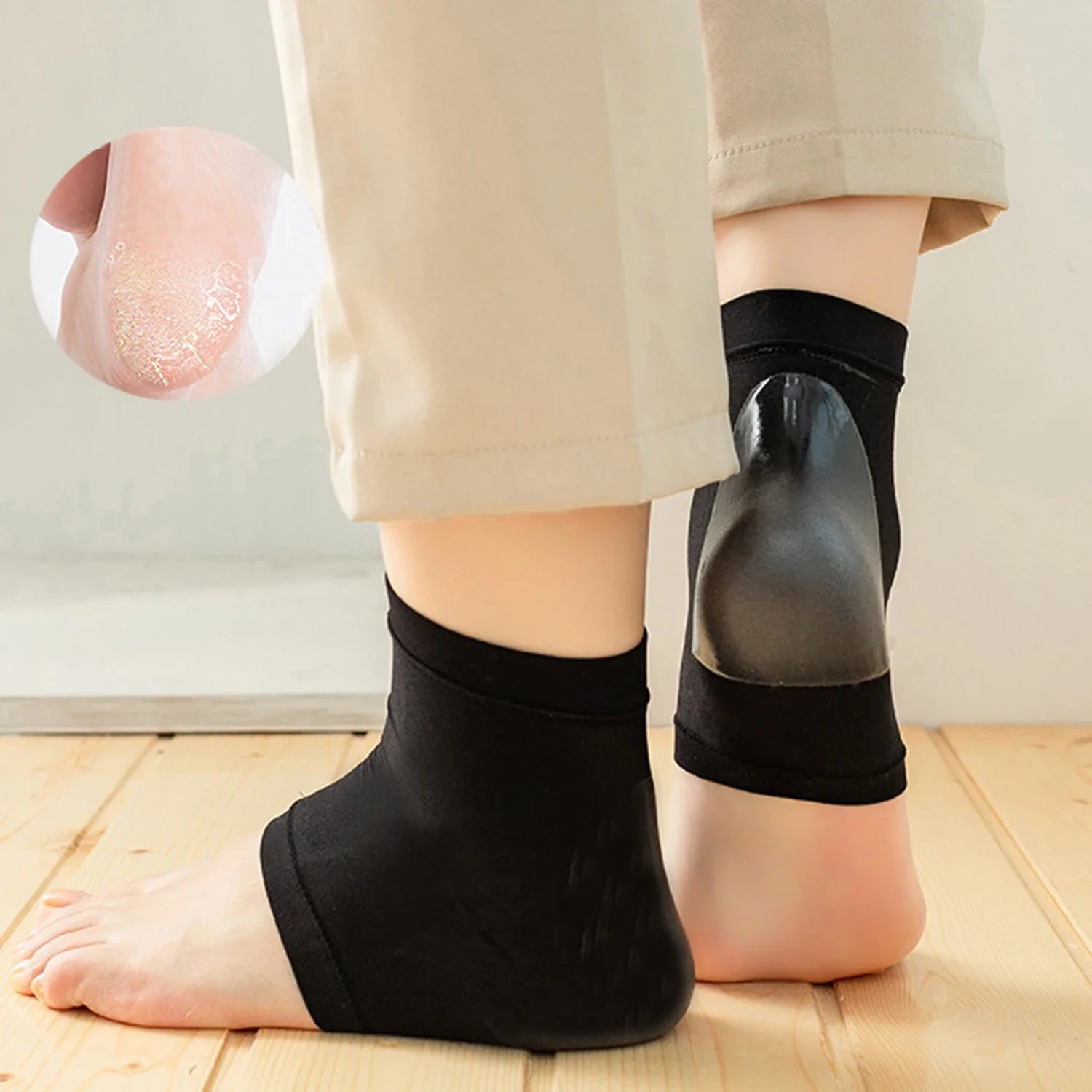 Chaussettes en Silicone pour Talons