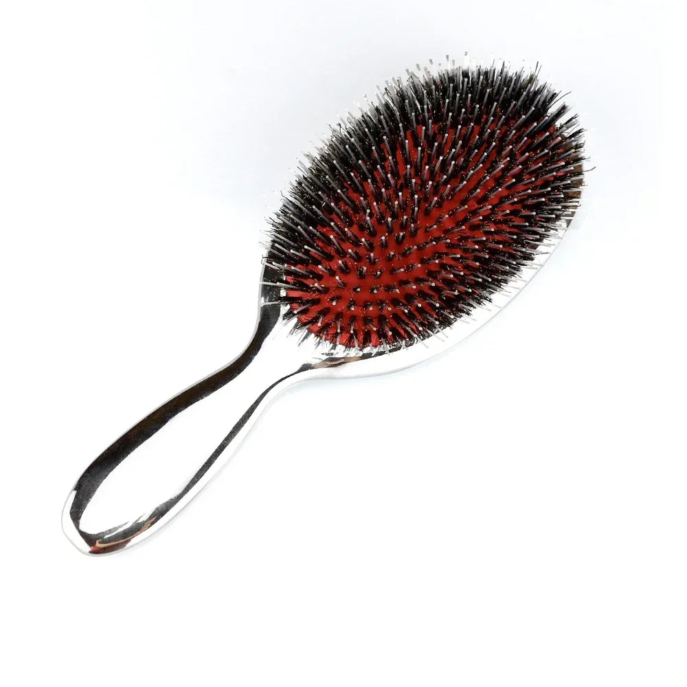 Brosse Paddle Luxe en Poils de Sanglier