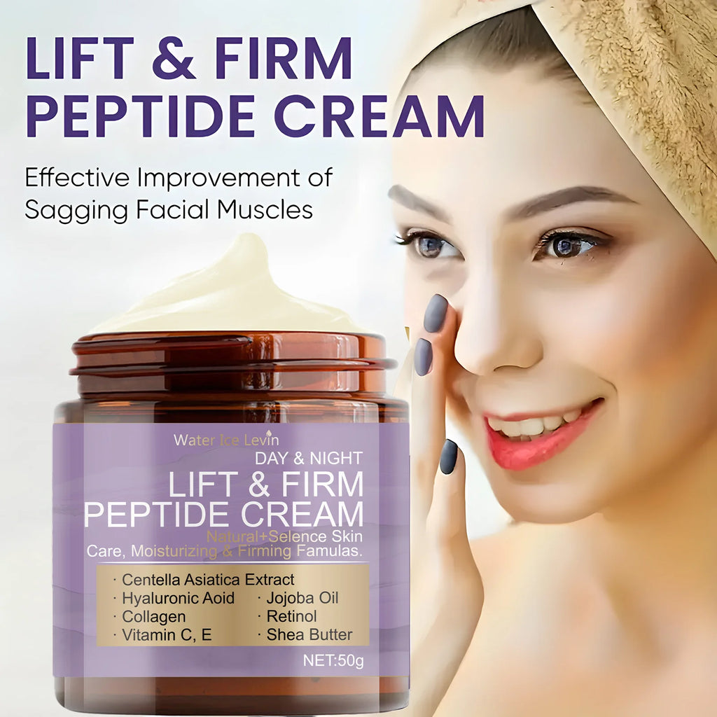 Crème faciale instantanée pour lifting et fermeté de la peau