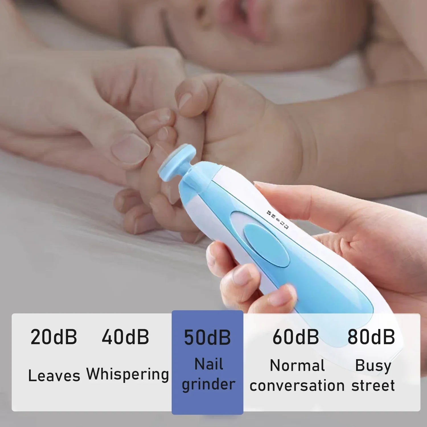 Lime à Ongles Électrique pour Bébé