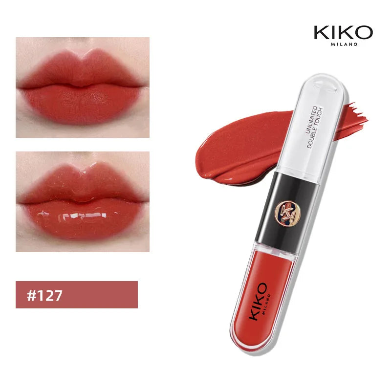 KIKO Duo Lip – Double Rouge à Lèvres &amp; Gloss