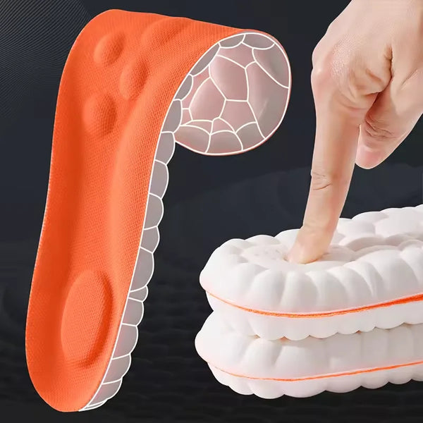 Semelles orthopédiques de sport en latex PU