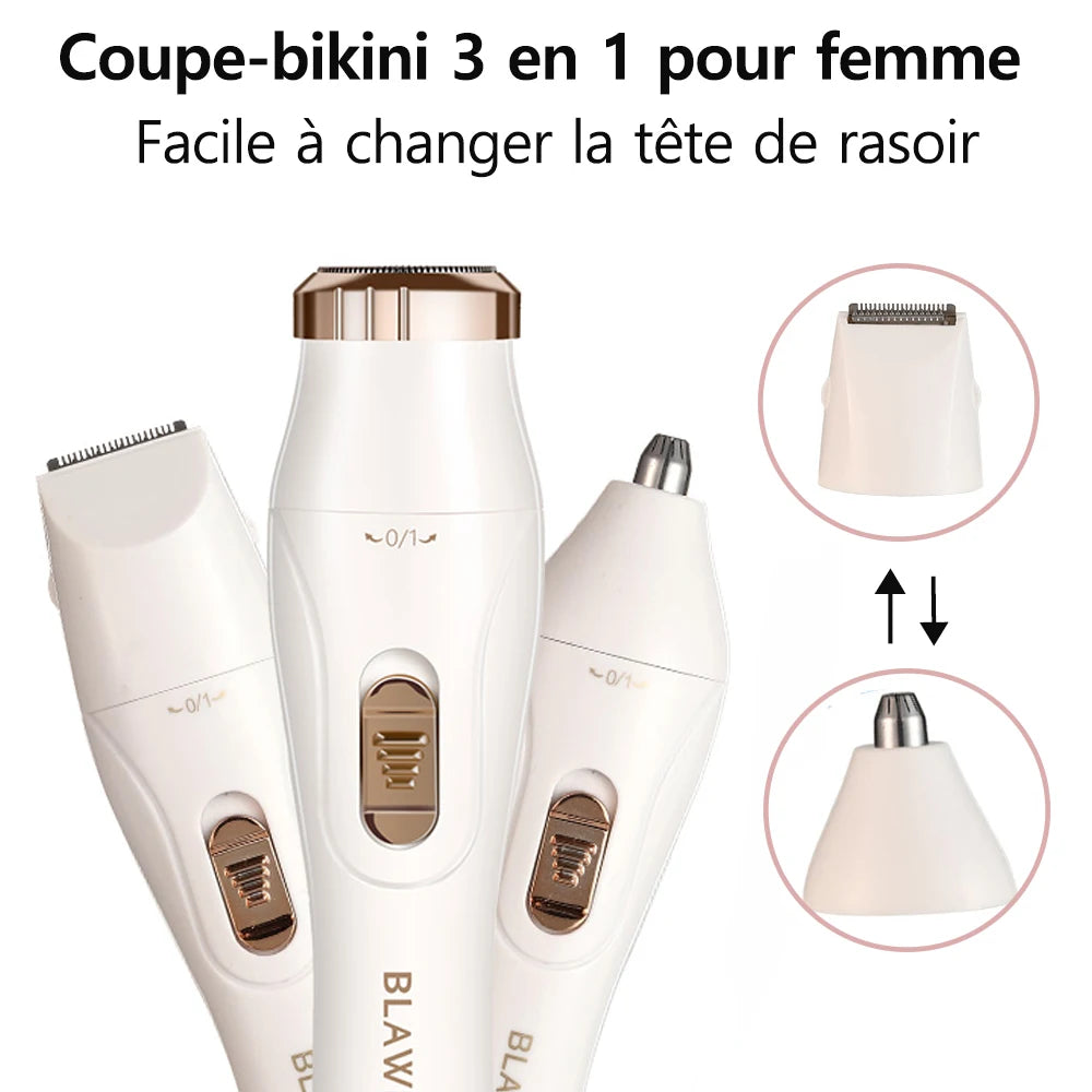HAOYUNMA – Le rasoir électrique pour femme qui allie confort, précision et praticité