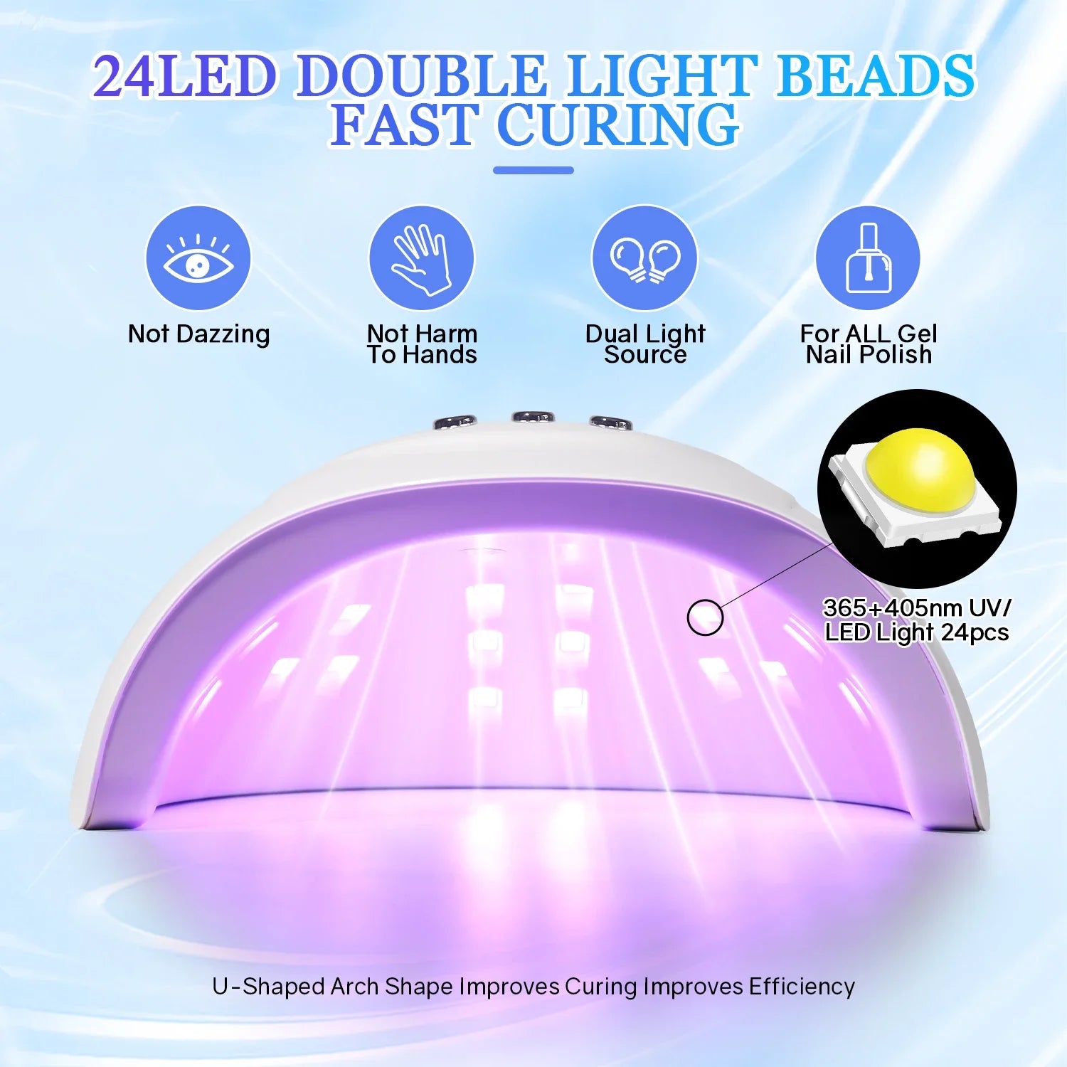 Lampe UV LED 72W pour Ongles – DianaBeauty S5