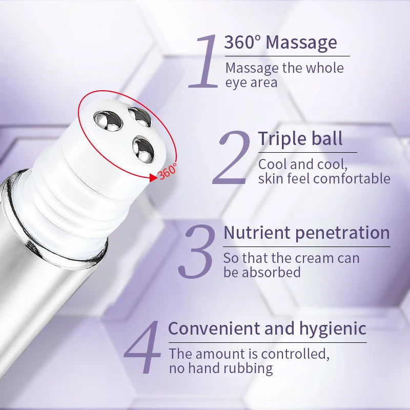 Roll-on Crème Yeux O'CHEAL – Anti-rides, anti-cernes et hydratation intense !