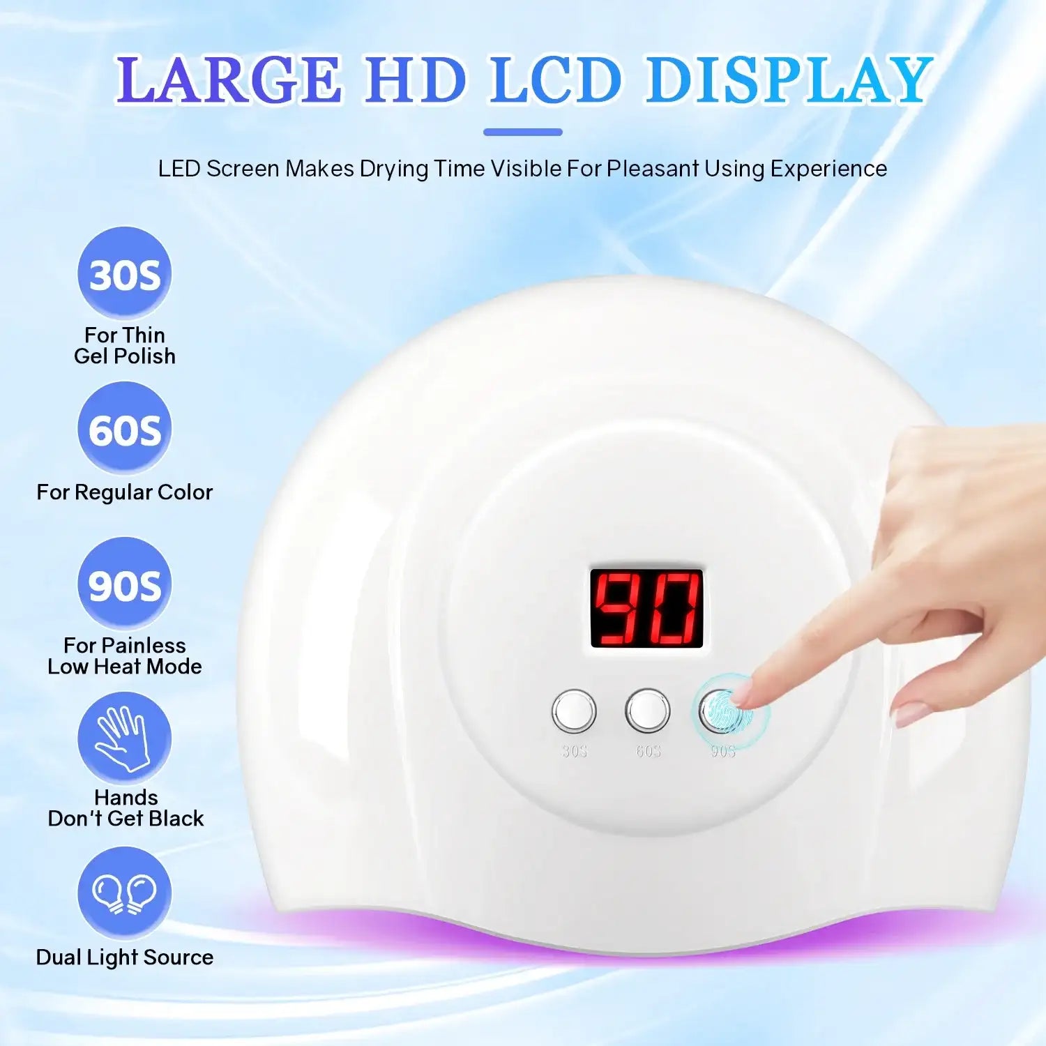 Lampe UV LED 72W pour Ongles – DianaBeauty S5