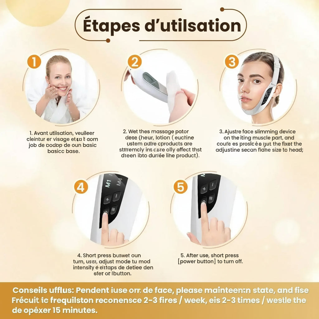 Appareil EMS Lifting Facial – Hailicare