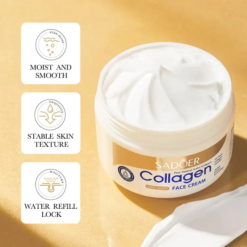 Crème Visage Raffermissante au Collagène SADOER
