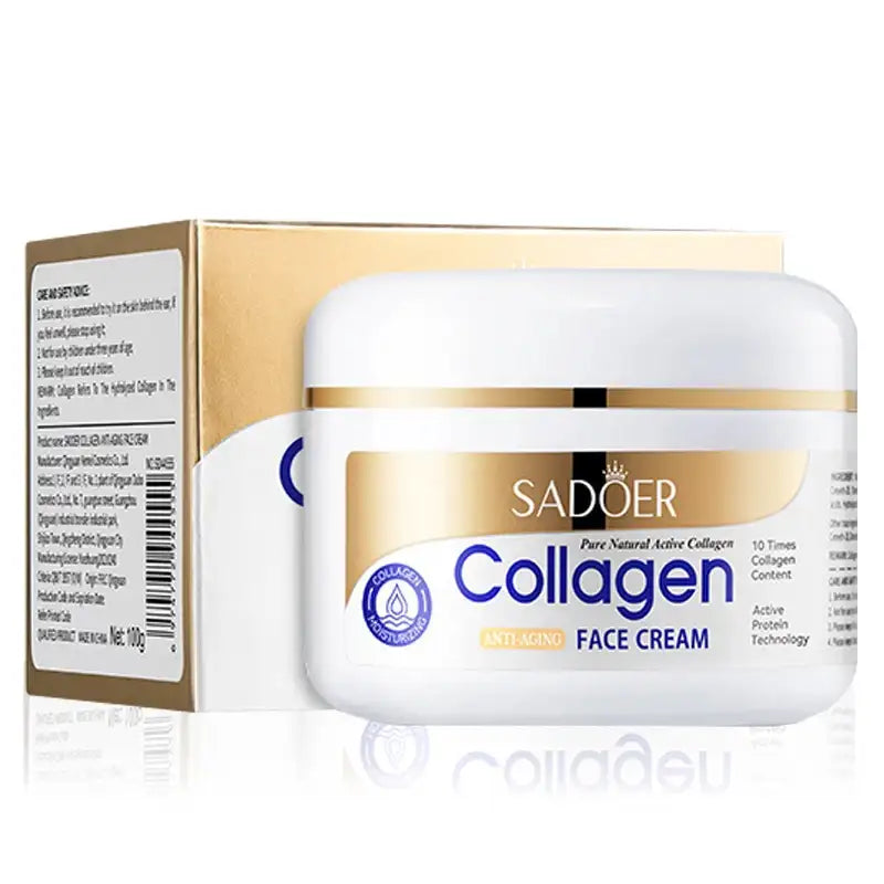 Crème Visage Raffermissante au Collagène SADOER