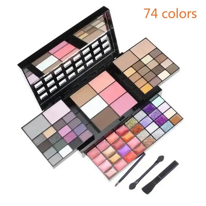 Palette Fards à Paupières 40–78 Couleurs longue Tenue Waterproof