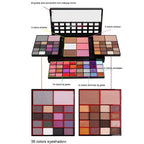 Palette Fards à Paupières 40–78 Couleurs longue Tenue Waterproof