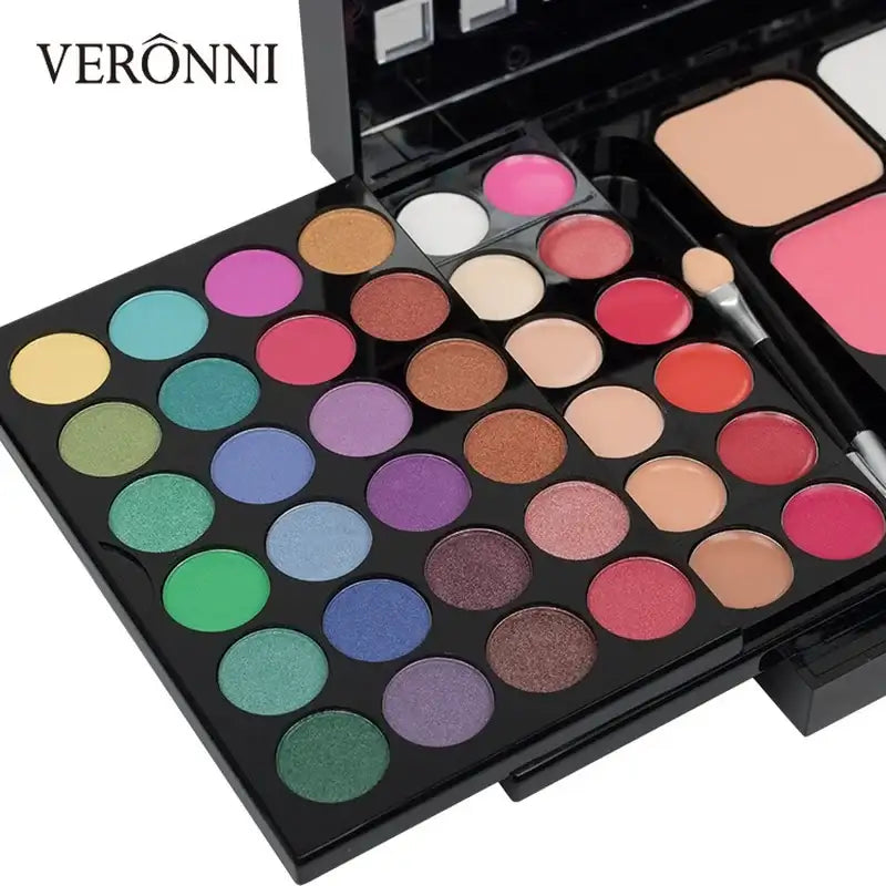 Palette Fards à Paupières 40–78 Couleurs longue Tenue Waterproof