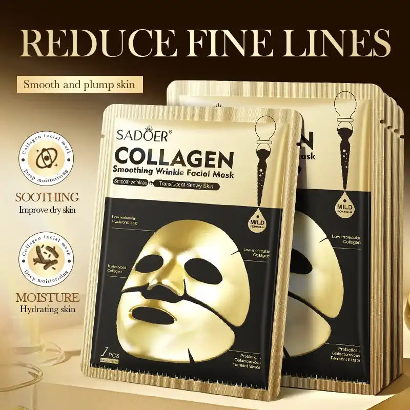 Máscara Facial com Collagène Doré SADOER