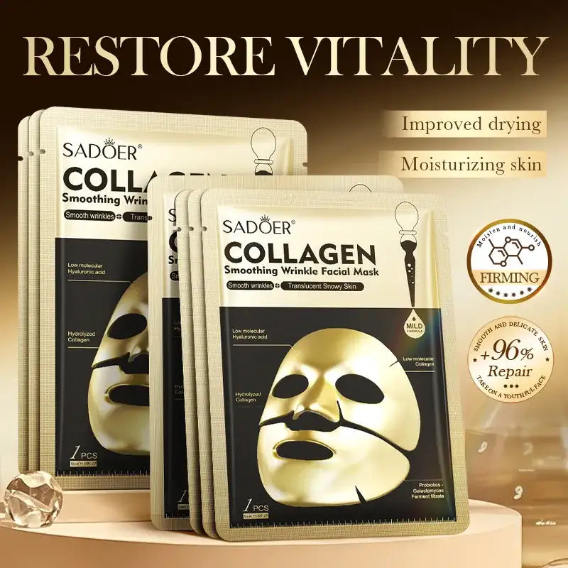 Máscara Facial com Collagène Doré SADOER