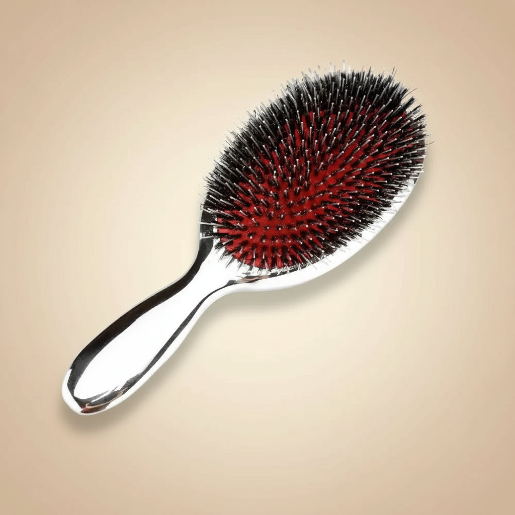 Brosse Paddle Luxe en Poils de Sanglier