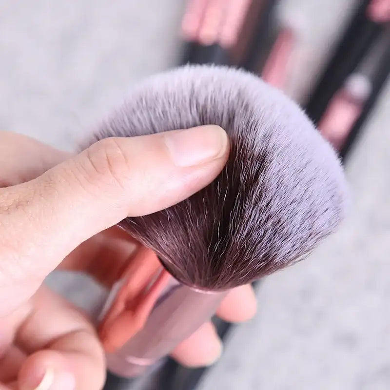 Set de Pinceaux de Maquillage – Visage &amp; Yeux