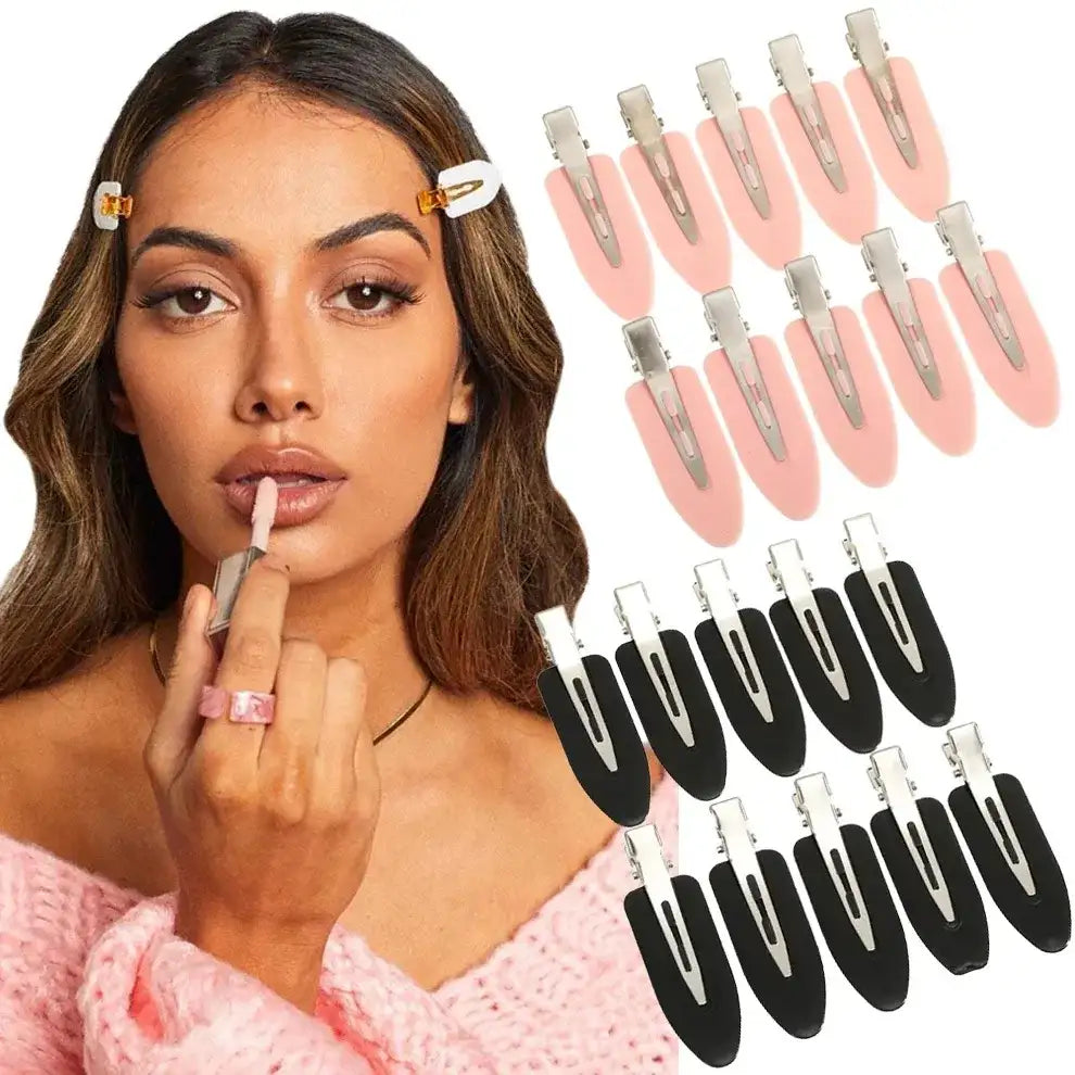 Lot de 10 Pinces à Cheveux Sans Marque (No Bend)