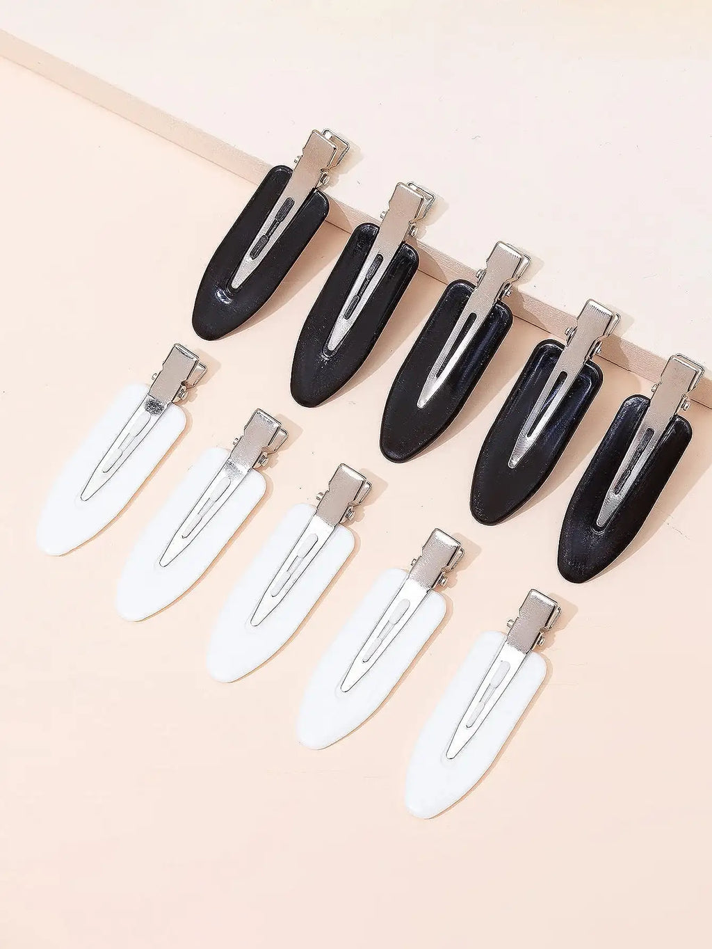 Lot de 10 Pinces à Cheveux Sans Marque (No Bend)