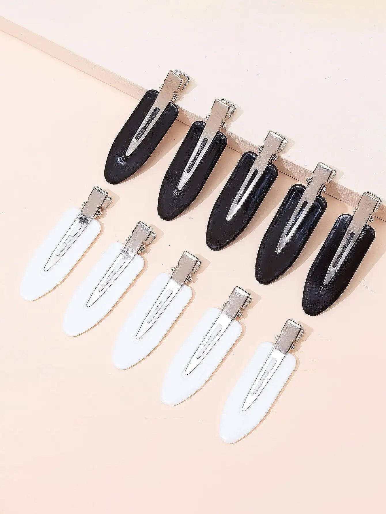 Lot de 10 Pinces à Cheveux Sans Marque (No Bend)