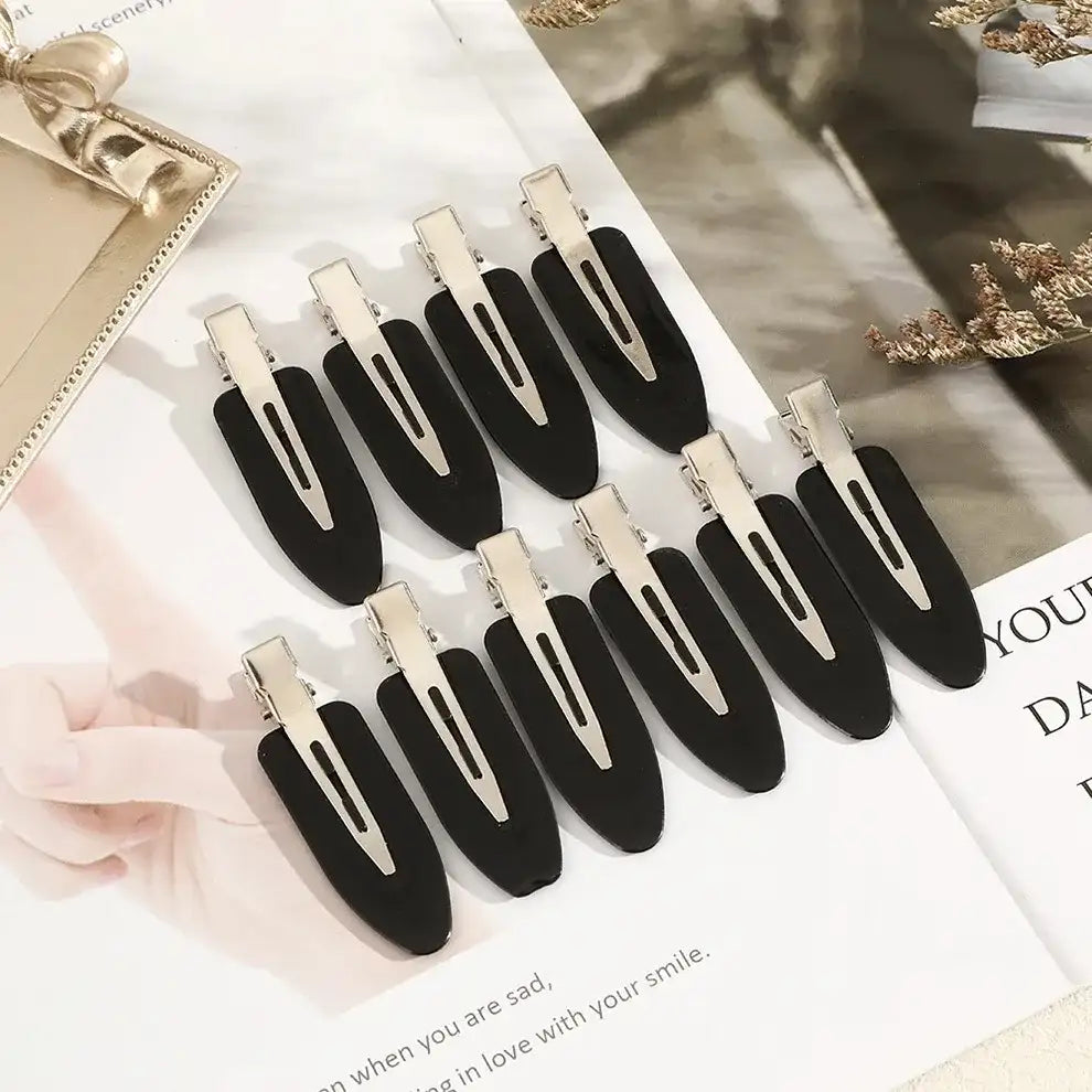Lot de 10 Pinces à Cheveux Sans Marque (No Bend)