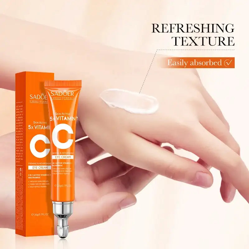 SADOER – Crème Contour des Yeux à la Vitamine C