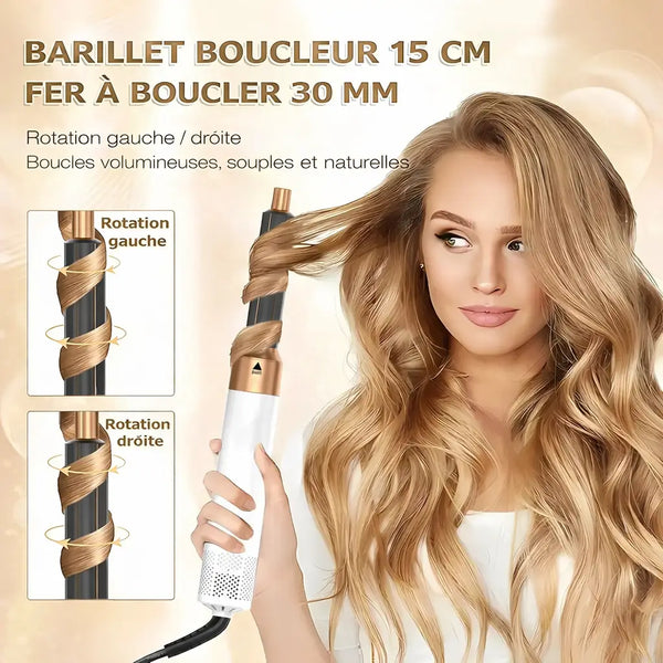 Appareil de Coiffage 5-en-1 à Air Chaud